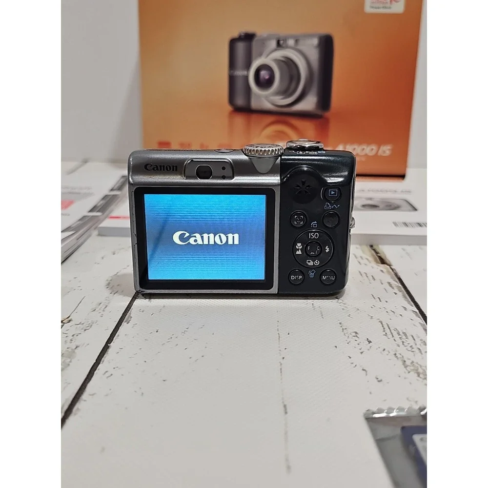 Canon PowerShot A1000 IS 10.0MP Digital Camera - Gray